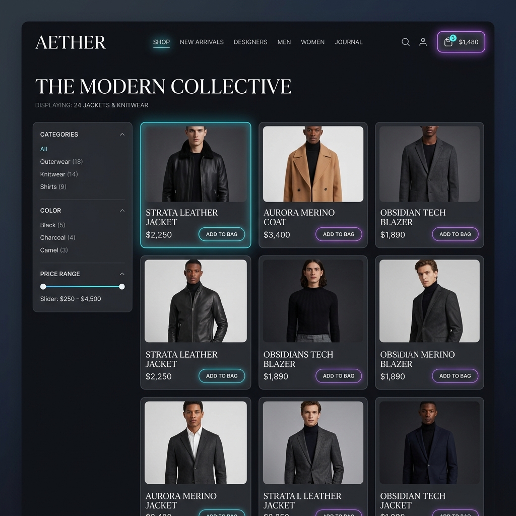 Cloth Shop Demo