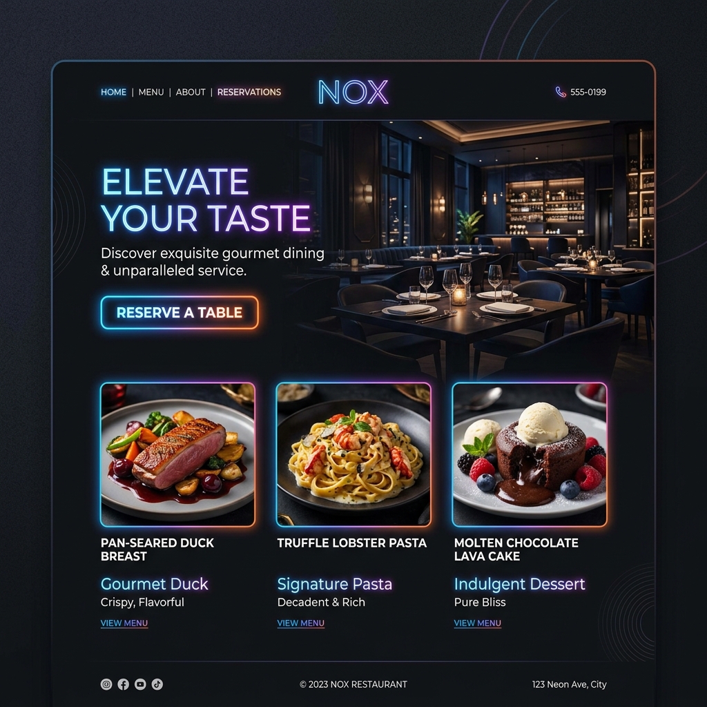 Restaurant Website